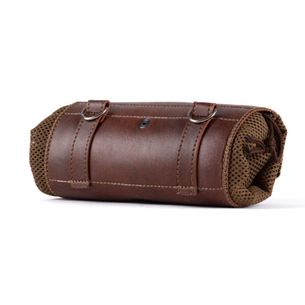 Borsa pieghevole in rete e pelle – 42x36 cm - MG-5 - immagine 3