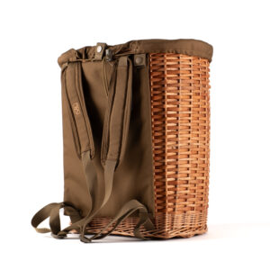 Cesto porta funghi con spallacci e telo copri cesto – 27L – 43x35x24 cm - RNG-5