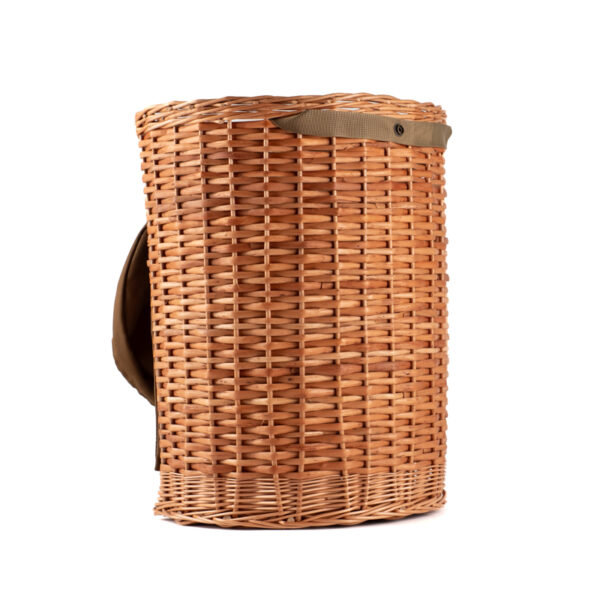 Cesto porta funghi con spallacci e telo copri cesto – 27L – 43x35x24 cm - RNG-5 - immagine 2