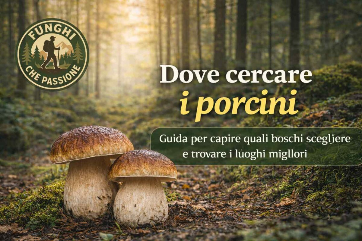 Dove cercare i porcini