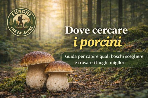 Dove cercare i porcini