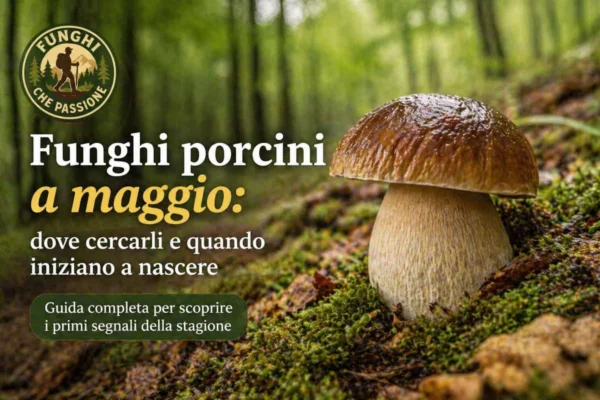 funghi porcini maggio